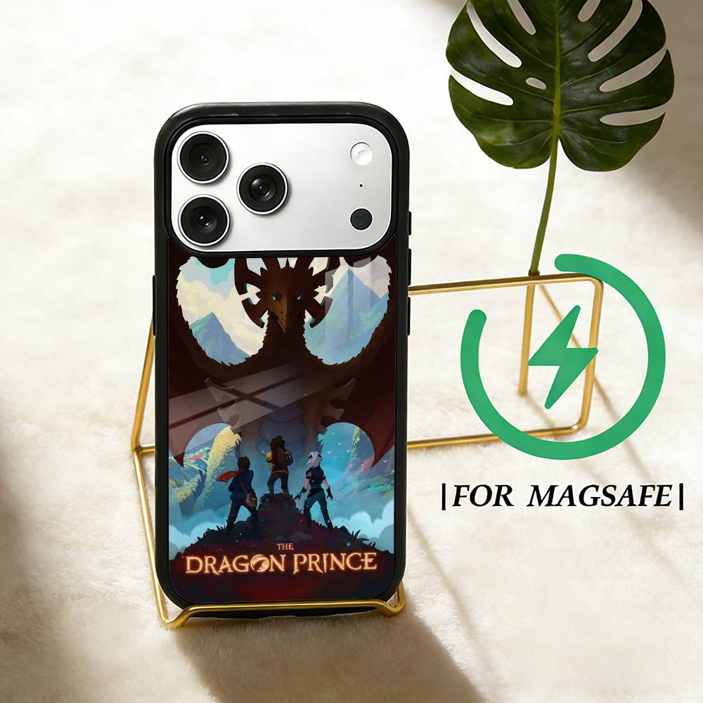 

Cartoon The D-dragon P-Prince Phone Case For iPhone 17,16,15,14,13,12,Plus,Pro,Max for Magsafe Magnetic Wireless Charging iPhone11PRO