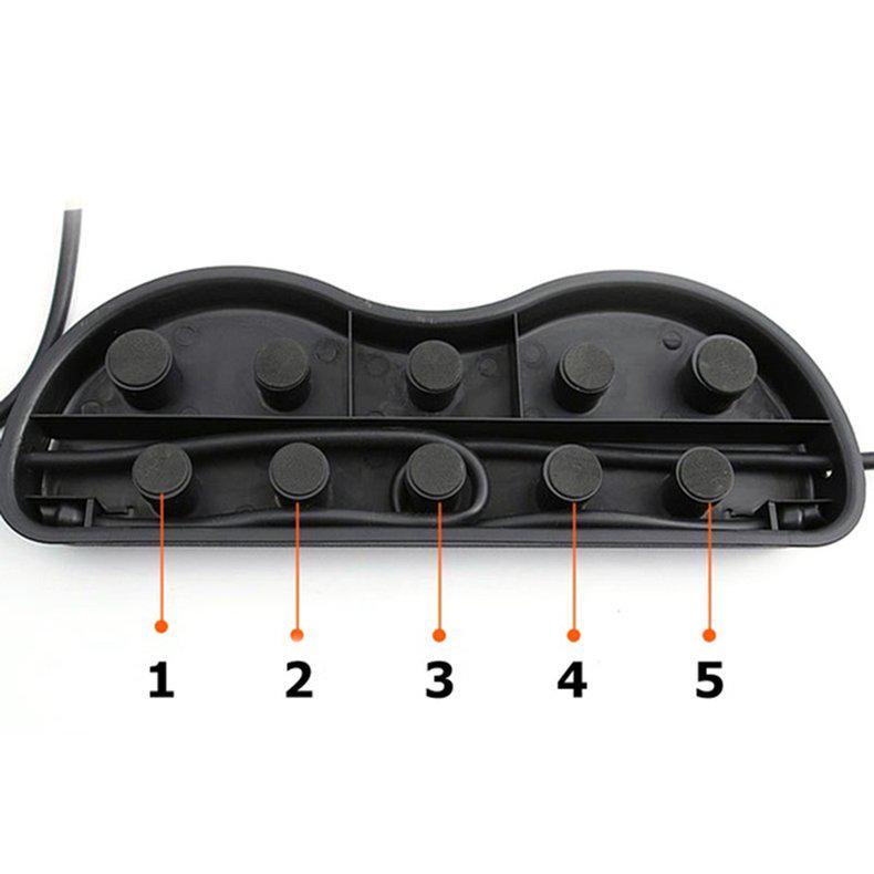 Puller Double-Wheel Abdomen Pull Rope Exercise Muscle Abdominal Equipment