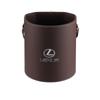 For Lexus RX NX LX ES GS IS UX etc Car Trash Can Waterproof with Lid Leakproof Leatherette Waste Bin AEN1
