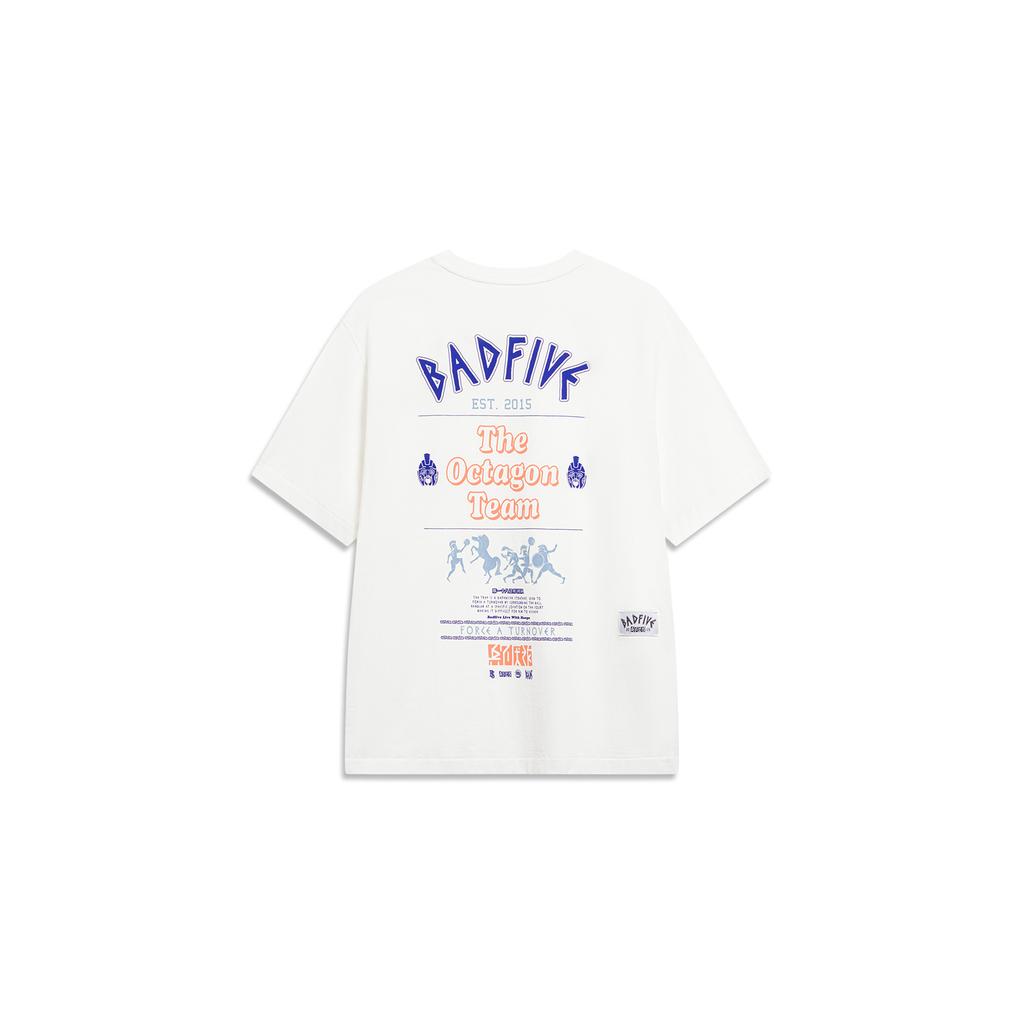 Li Ning Badfive T Shirt Men's Ivory AHST289-5