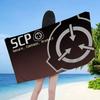 Popular Foundation Scp F-Foundation Microfiber Printed Beach Towel Mountain Climbing Yoga Beach Swimming Running Absorbent