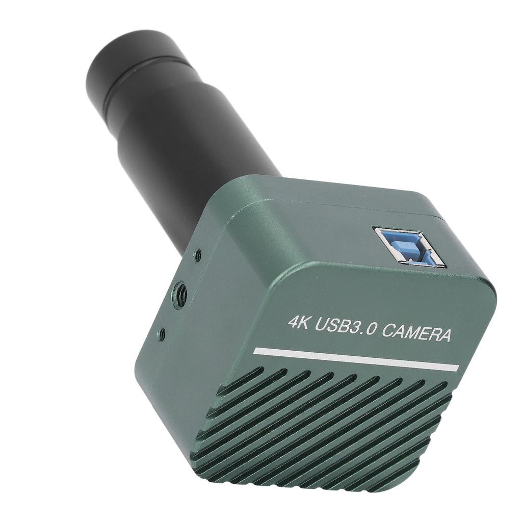 Electronic Microscope Camera 4K 8MP USB3.0 Electronic Digital Eyepiece with 0.5X Lens and 30mm 30.5m