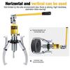 5 Ton Wheel Bearing Puller 3-Jaw Capacity Hydraulic Puller Bearing Hub Separator for Pulling Hubs Flanges Gears Bearings