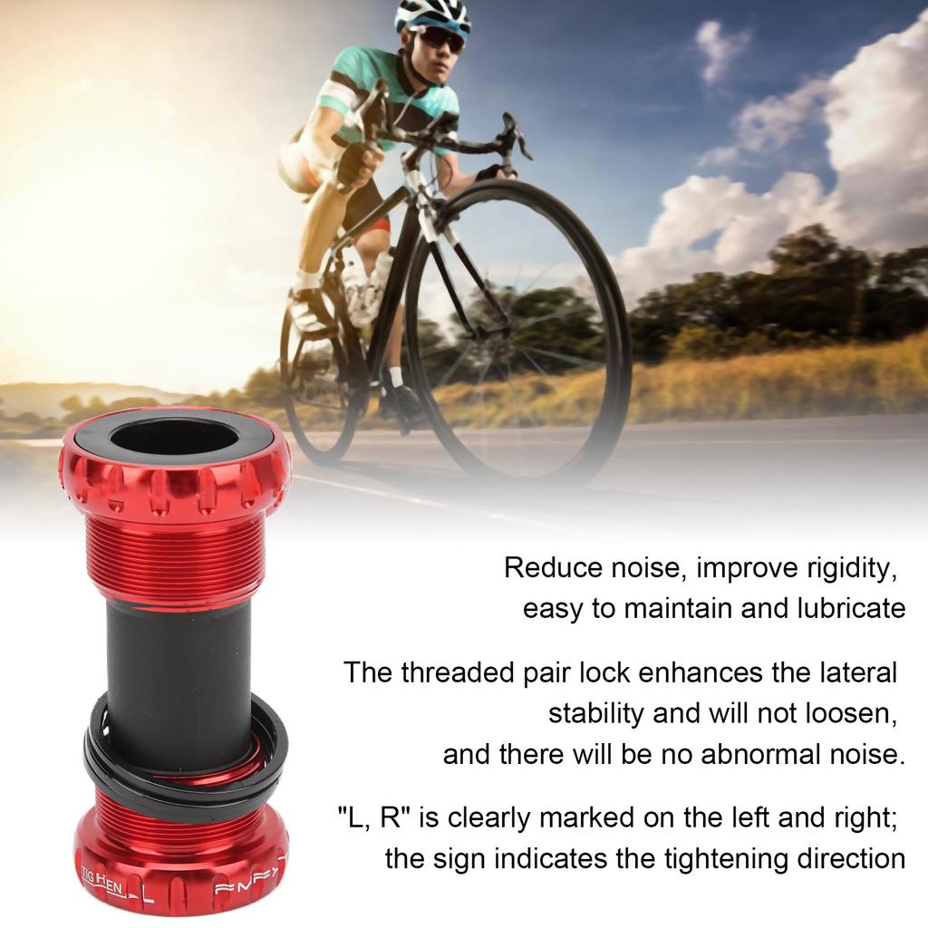 Bike Bottom Bracket 68‑73mm Reduce Noise Stability Resin Washer Sturdy High Accuracy Bike Accessories
