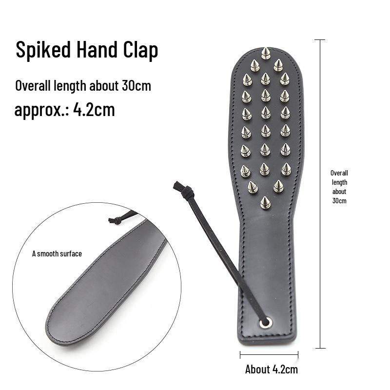 Long Handle Rivet Horsewhip: Erotic Spanking & Discipline Toy