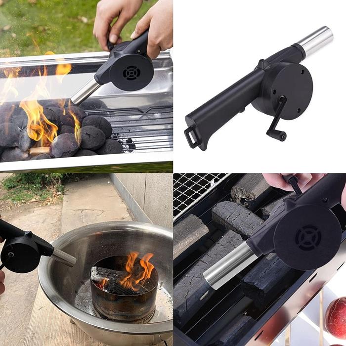 Grillgebläse zum Anzünden eines Kaminofens Kamin Manuell Grill