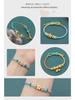 Qianli Jiangshan Handwoven Bracelet: Colorful, National Style, Large-Hole Beads