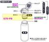Stainless steel mug SM-SF36, SM-SF48, SM-SF60 (with cap and stopper gasket) S70-PB BB474009M