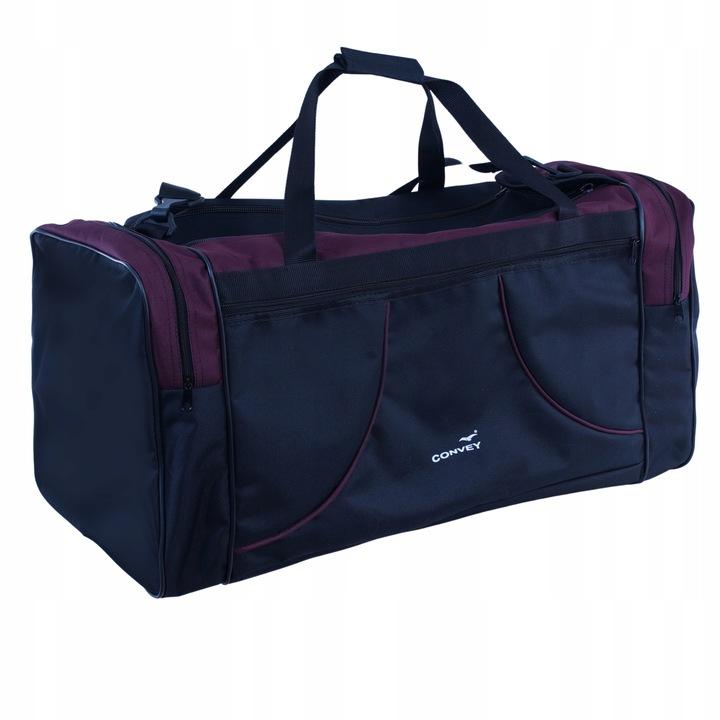 Torba Podróżna Sportowa Treningowa Duża 80L 69X37X31Convey Produkt Polski