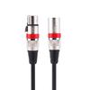 3Pin XLR Cable Male To Female M F Audio Cord Shielded Cable For Microphone Mixer 1M