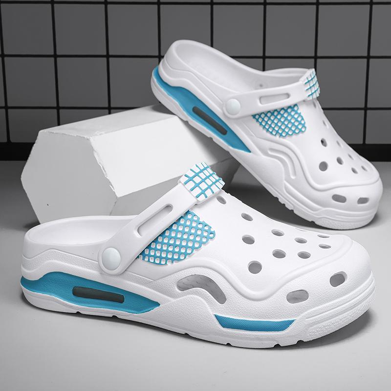 Men's Casual Fashionable Non Slip Portable Sports Sandals for Summer 2024 with A Beach Poop Sensation and Toe Slippers for Men