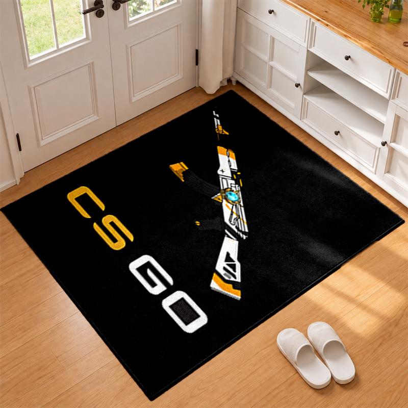 CS go Carpet Door Mat for Living Room or Bedroom Protective Mat Under Chair Office Decoration Christmas Gift Birthday Present