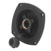 Rv Wall Mount Water Inlet Pressure Regulated City Water Entry with Quick Connector for Trailer Camper Boat Black