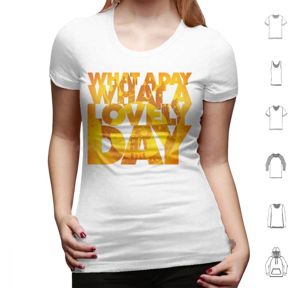 What A Lovely Day T Shirt 6xl Cotton Cool Tee Vintage Vector Graphics Post Apocalyptic Road Mad Max Lovely Day Epic