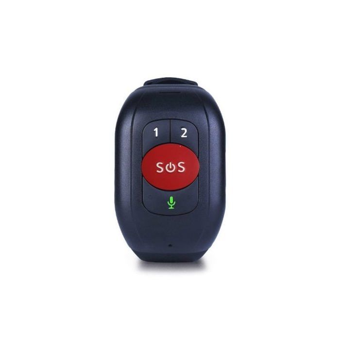 LEOTEC Senior Smart Band 4G GPS Červený