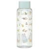 Skater Easy To Hold Hexagonal Water Bottle Plastic 350ml Blow Bottle Adults Kids Direct Drinking Transparent Miffy Lightweight Children Stylish Clear