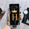 26 Letter Crown Custom A Phone Case For Samsung Galaxy S26 S25 Edge S24 S23 FE S22 Ultra S21 Plus S20 + Fundas Cover Coque Galax