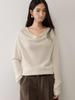 Cashmere Loose Neck Sweater - Women's Autumn/Winter 2026 Knit, Versatile & Slimming Solid Color