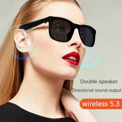 Lunettes Intelligentes Homme D11 Plus Femme Lunettes Bluetooth Contrôle Vocal Appel Musique Lunettes de Soleil Polarisées UV