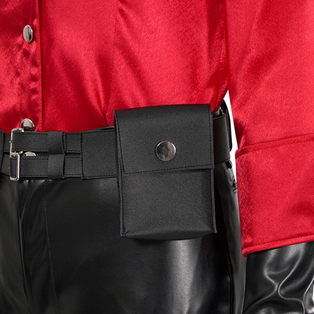 Ada Wong Resident Evil Červené tričko Cosplay Kostýmová sada pro ženy