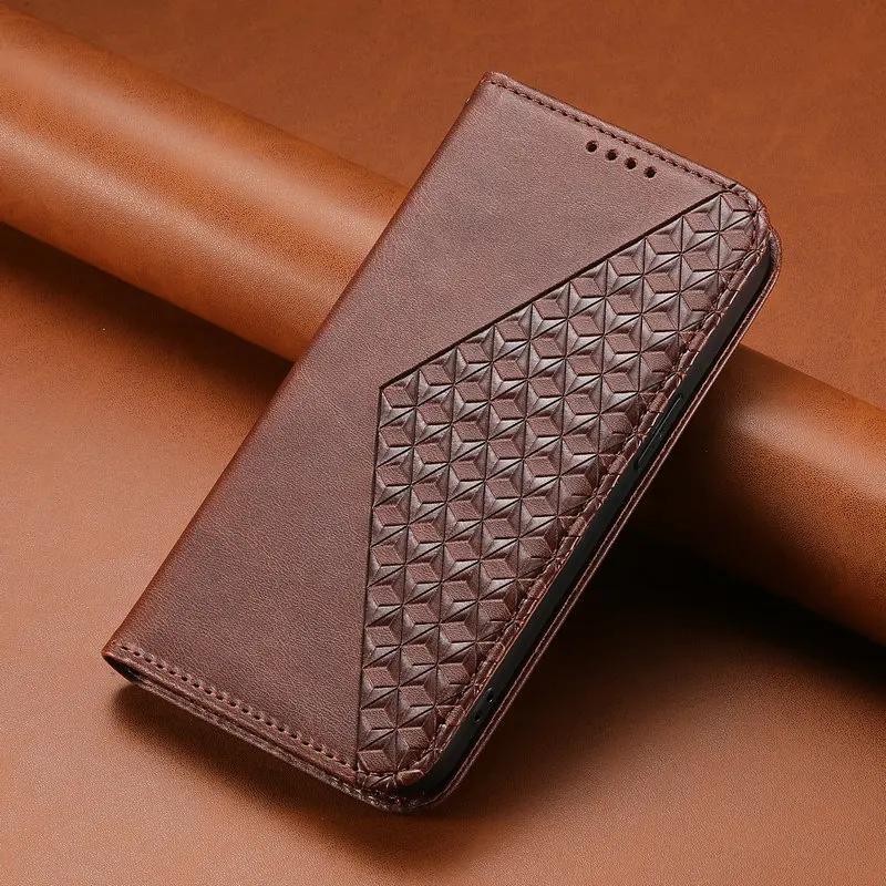 M13 M15 M35 M55 5G Magnet Leder Klapphülle Textur Brieftasche Karten Hülle für Samsung Galaxy M54 55 M 35 34 M14 M23 M62 M32 M12 Etui