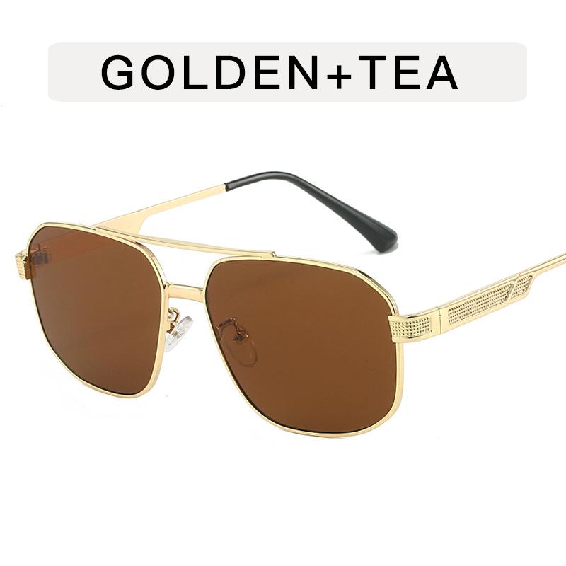 European American Style Male Sunglasses Vintage Retro UV400 Protection Men Sun Glasses Driving Hiking Outdoor Sunglass