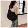 Designer Ruched Handbag Luxury Nylon Quilted Padded Crossbody Bag Casual Large Capacity Tote Shoulder Bags_Special Gift