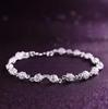 Elegant Rose Silver Bracelet for Women - Stylish, High-Quality, Perfect for Friends and Students