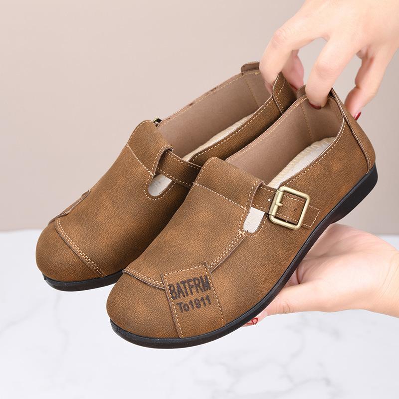 

Женская весенняя модная и удобная повседневная обувь на мягкой подошве, слипоны, дышащие туфли для мам 41