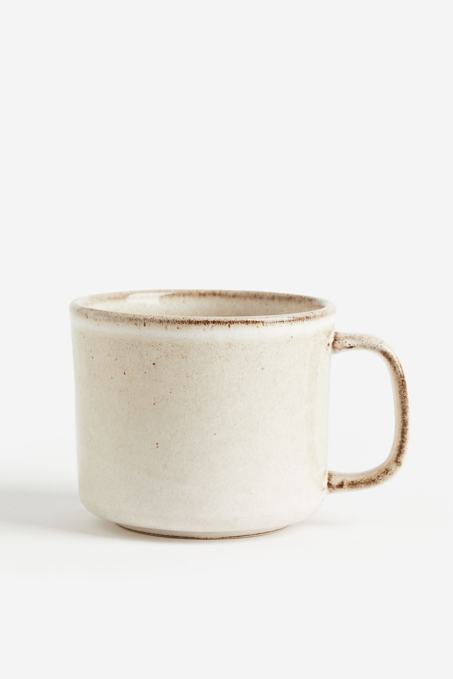 

Керамическая кружка с реактивной глазурью