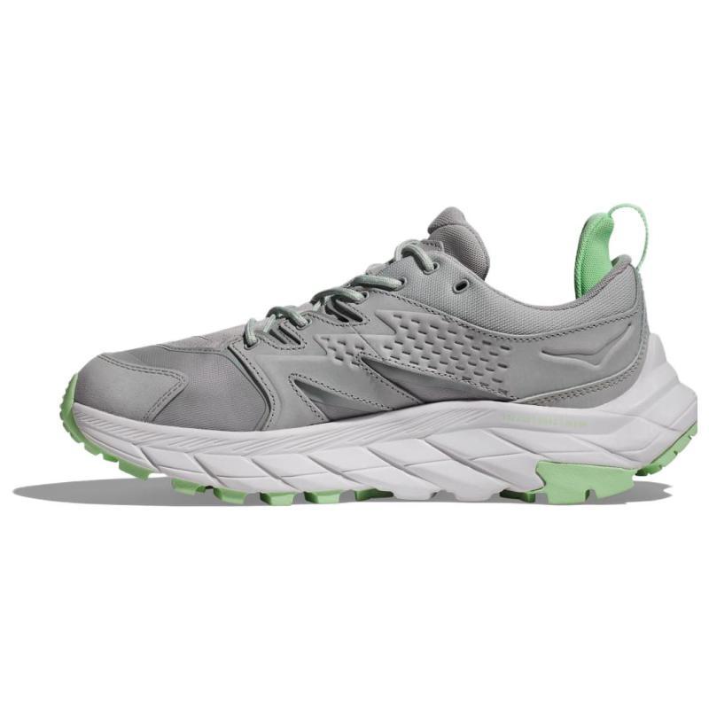 

HOKA ONE ONE Anacapa Low GORE TEX Harbor Mist Lime Glow Sneakers 1136670-HMLG 36.5 сірий колір