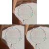 Flower Zircon Hollow Silver Bracelet For Women With Elegant Design Gift For Spring 2026