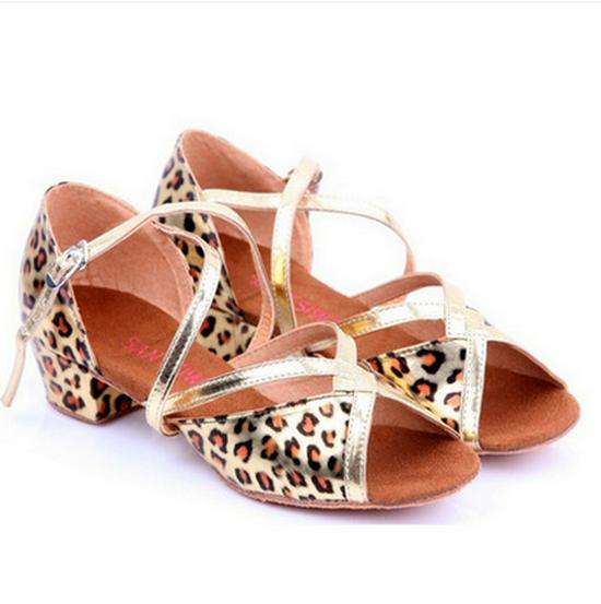 Banqiao Di Girls Latin Dance Shoes - Spring/Summer Five-Strap Practice and Competition 34
