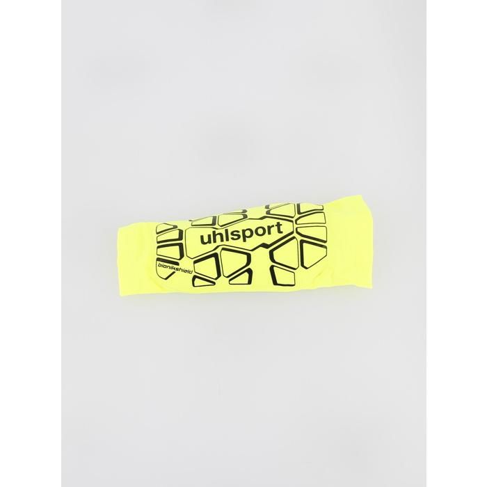 Protège-tibia Uhlsport Bionikshield - Jaune - L - Football - Adulte