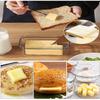 Rectangular Butter Dish with Cutter Temperature Resistant Cuttable Design Butter Container Kitchen Storage Container with Lid