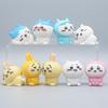 Chiikawa Kawaii Animation Model Ornaments Cartoon Cute Self-Deprecating Bear Usagi Hachiwares Desktop Doll Decoration Gifts Toys