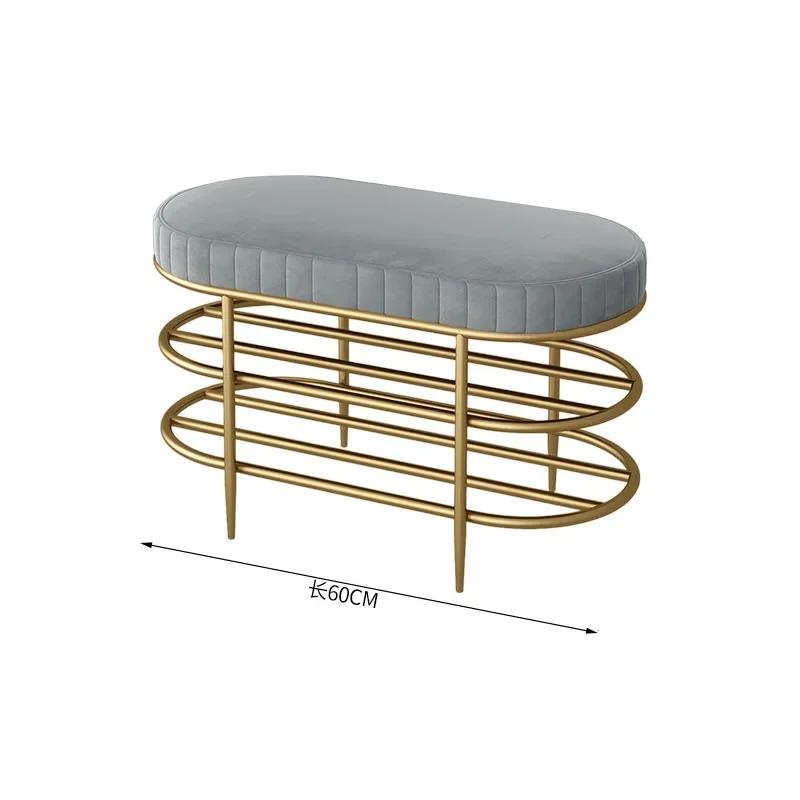 Shoe change stool home entrance door can sit-type wearing shoes stool shoe rack integrated simple and light luxury