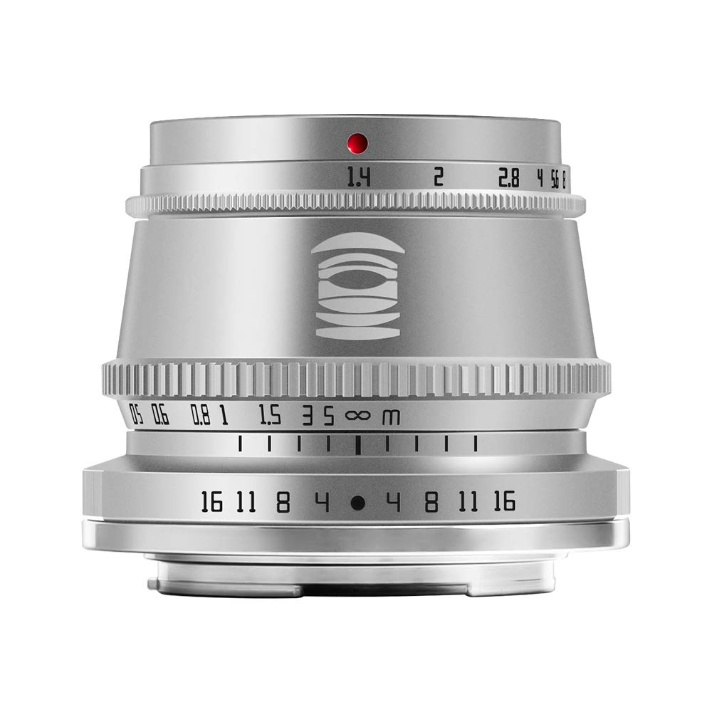 

[2 года гарантии] TTArtisan 35 мм F1.4 APS-C фиксированный объектив с ручной фокусировкой для крепления Fuji X XS10 XA1 XA10 XA20 XA2 XA3 XA5 XA7 XM1 XM2 3X- T30 II