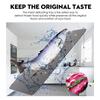 Meat Fruit Fast Defrosting Plate Food Grade Natural Safe and Odorless Defrosting Tray Recess Design for Liquid Drainage