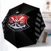 1pc Sturdy 8-Bone Auto Umbrella, Rangers FC Umbrella, Digital Printed, Foldable Umbrella for On-the-Go Outdoor Use