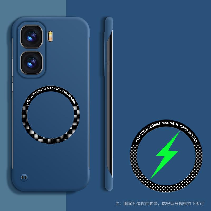 

For VIVO IQOO Neo 10 IQOO Neo 10 Pro skin-feel, frameless ultra-thin magnetic phone case IQOO Neo 10