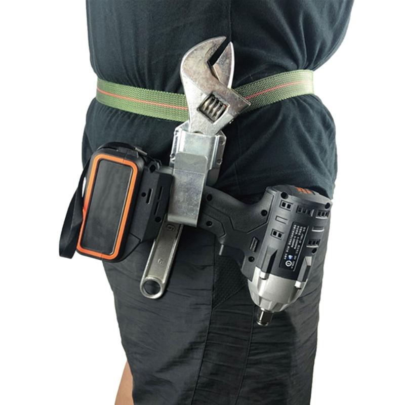 Wrench Hook Tool Belt Drill Holder Cordless Tool Drill Cordless Tool Drill Belt Clamps Hook Belt Clamps Drill Driver