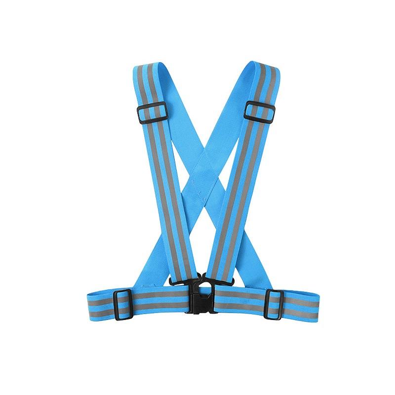 Widen 5CM Highlight Reflective Straps for Adults and Children Night Running Riding Clothing Adjustable Safety Vest, Elastic Band