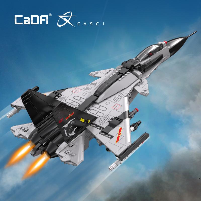 Cada C56027 Carrier Fighter Educational Toy Building Blocks Toys Model Building Kits Toys & Hobbies for Kids
