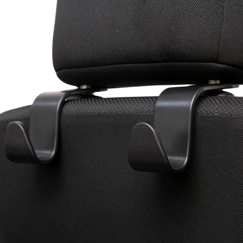 1/1/8Pcs Car Headrest Hooks Hanger Seat Back Organizer Holder Clips Auto Fastener Hooks Storage for Bag Car Interior Accessories