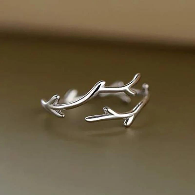 Huitan Cute Mouse Shape Open Ring for Women Antique Copper Color Modern Fashion Girls Finger Accessories Hip Hop Party Zircon