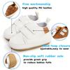 New Spring/Autumn Non-Slip Toddler Shoes, 0-1 Year, Rubber Sole, Double Velcro, PU Surface