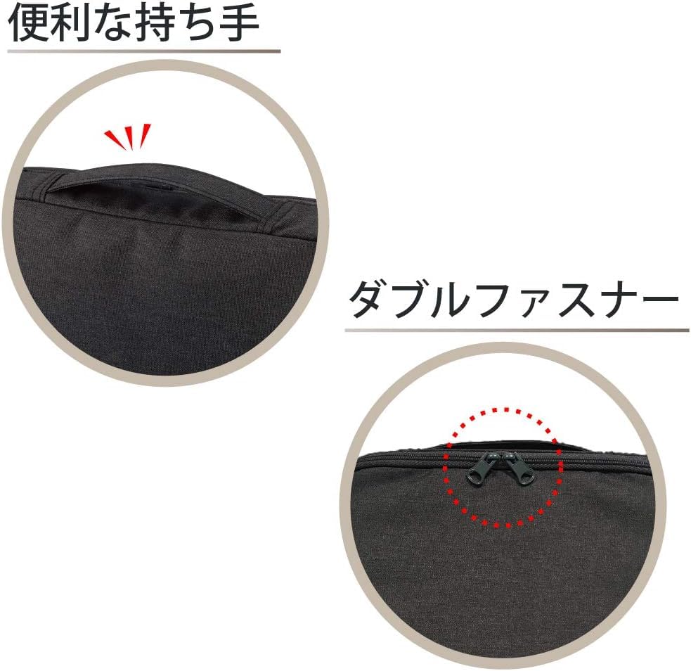 Kokuyo Tool Pen Bag-in-Bag Stand, Hakobiz, Navy, Kaha-HB11B