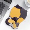 Cartoon Cat Mouse Mat Wrist Rest Non Slip Cat-shaped Mouse Pad Mouse Pad Wrist Rest  Office