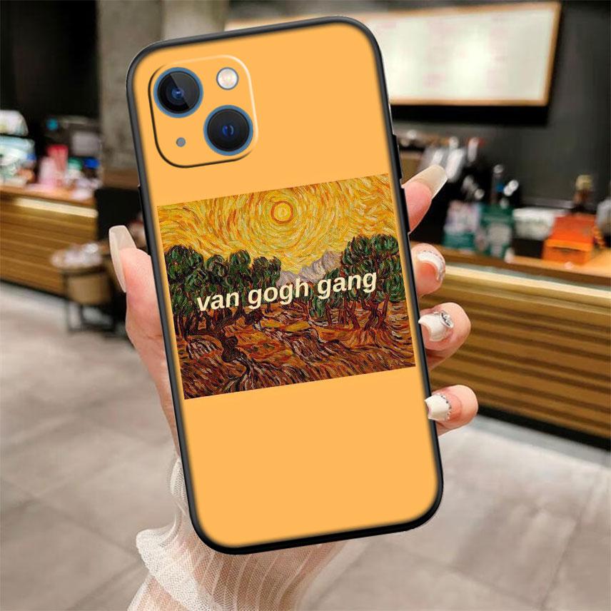 IK38 Great Art Aesthetic Van Gogh New High-End Shell Phone Case for Redmi Note 8 9 Pro Max 9S 9T 9C NFC 8T 8A 10A A4